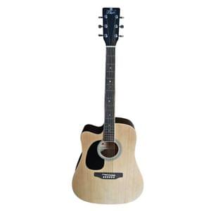 Pluto HW41-201CL NAT Jumbo Cutaway Acoustic Guitar